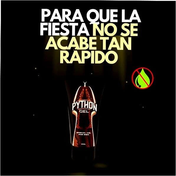 ¡Super Oferta 2X1 ! PYTHON MAX GEL Agrandamiento